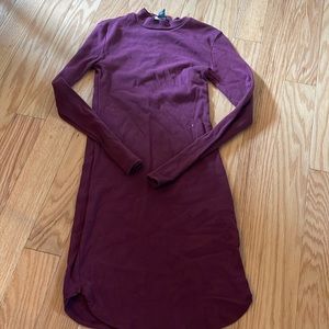 Plum dress